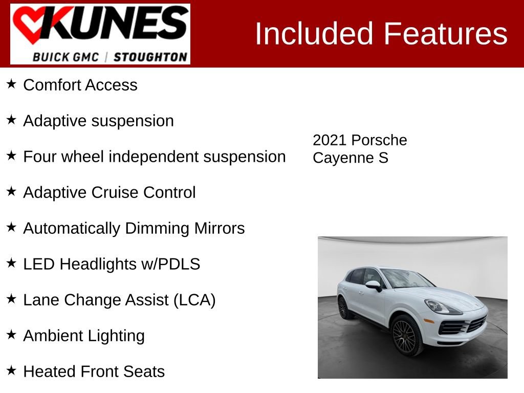 Used 2021 Porsche Cayenne S AWD/4WD image 3