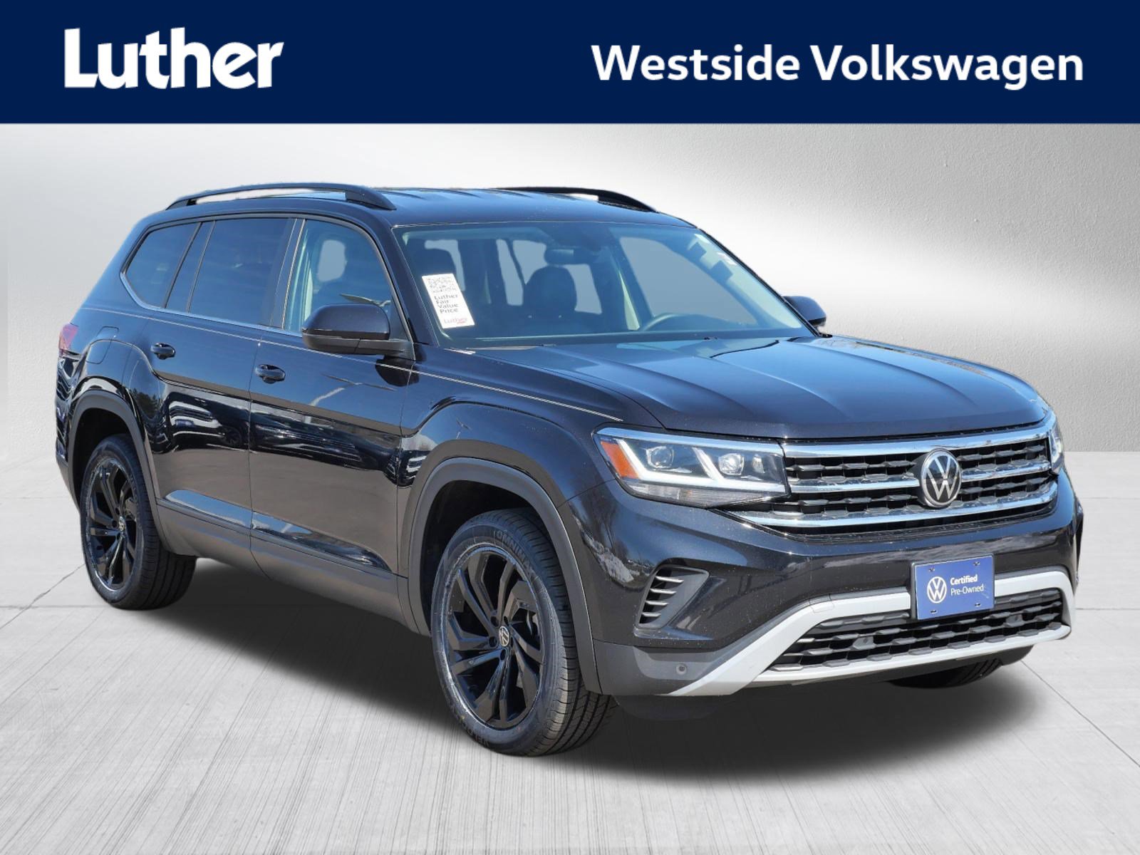 Certified 2022 Volkswagen Atlas SE AWD/4WD image 1