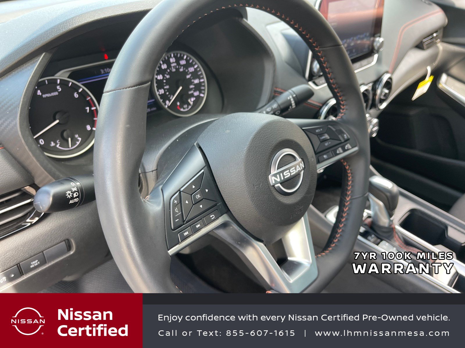 Certified 2025 Nissan Sentra SR FWD image 9