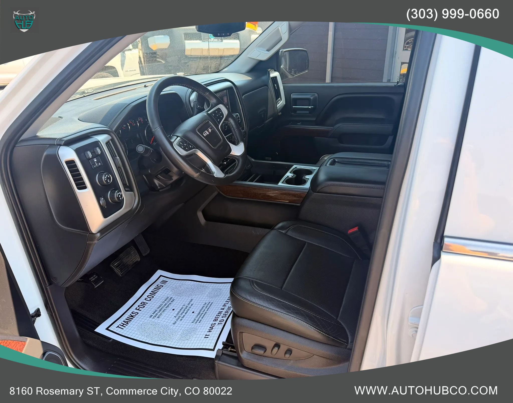 Used 2015 GMC Sierra 1500 SLT w/ SLT Crew Cab Value Package AWD/4WD image 8