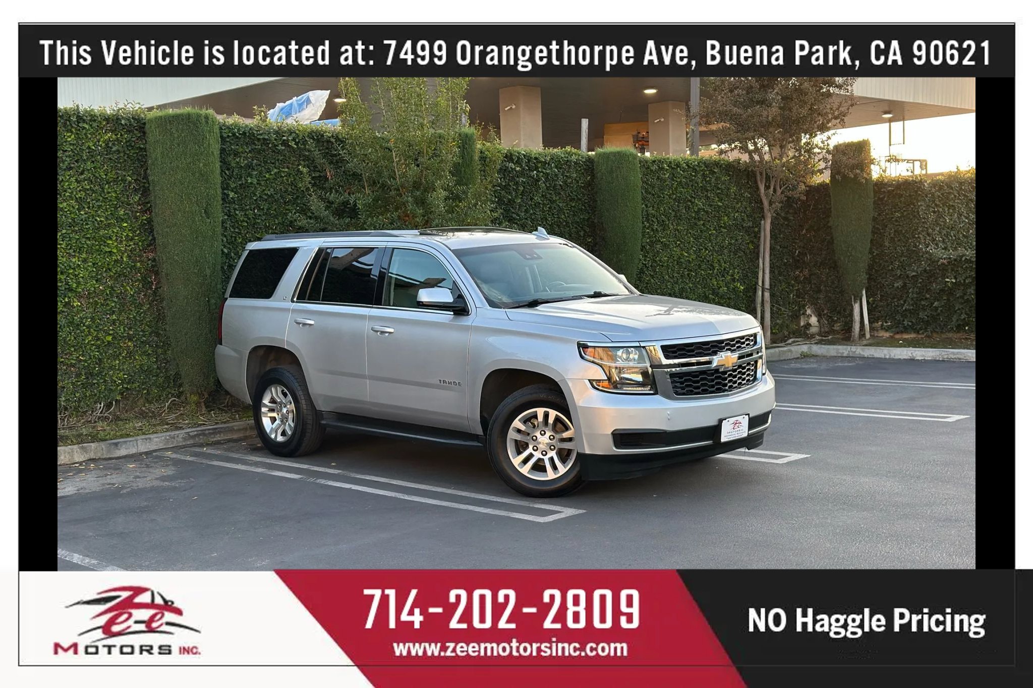 Used 2018 Chevrolet Tahoe LT AWD/4WD image 1