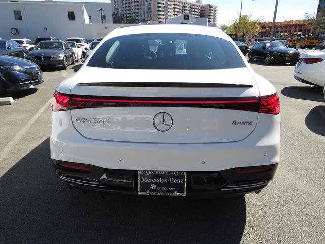 Certified 2023 Mercedes-Benz EQS 580 4MATIC Sedan w/ Exclusive Trim Package image 3