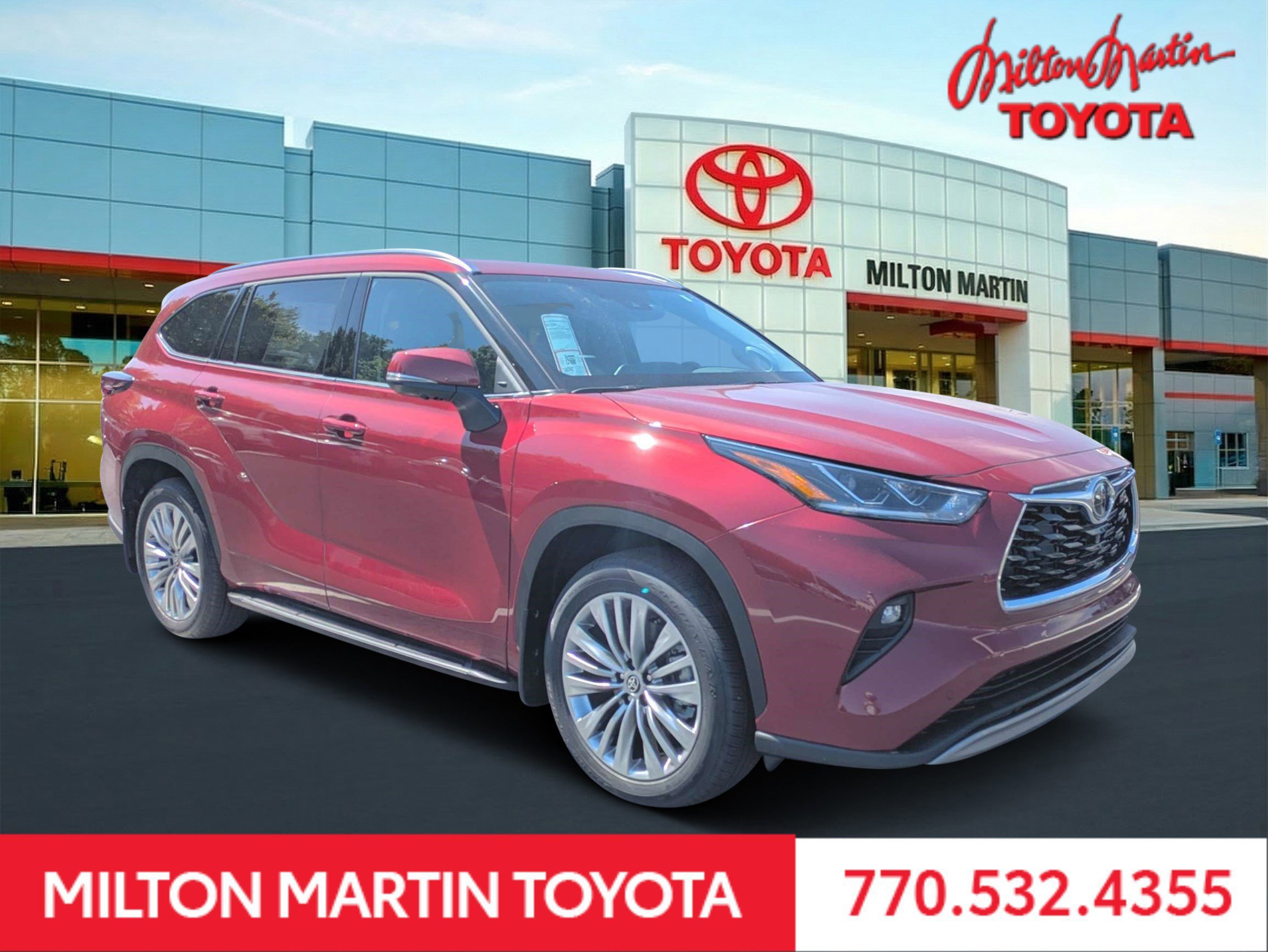 New 2026 Toyota Highlander Platinum AWD/4WD image 1