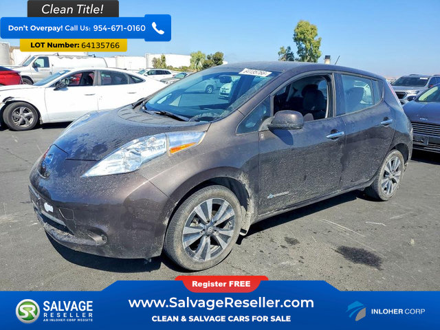 Used 2017 Nissan Leaf SV FWD image 1