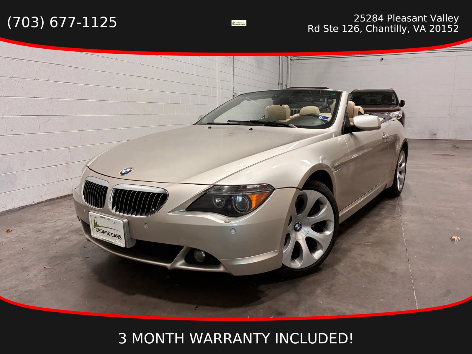 Used 2005 BMW 645Ci Convertible RWD image 1