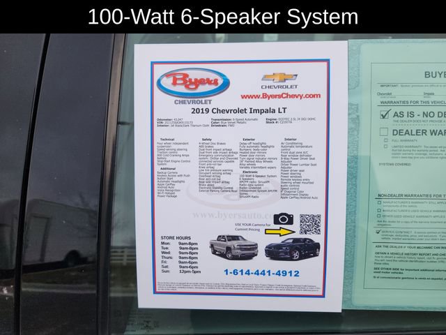 Used 2019 Chevrolet Impala LT image 13