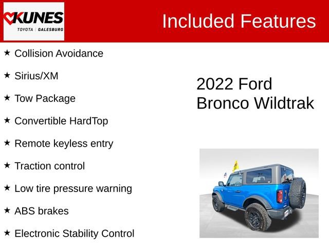 Used 2022 Ford Bronco Wildtrak image 2