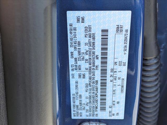 Certified 2023 Ford Escape SE image 25