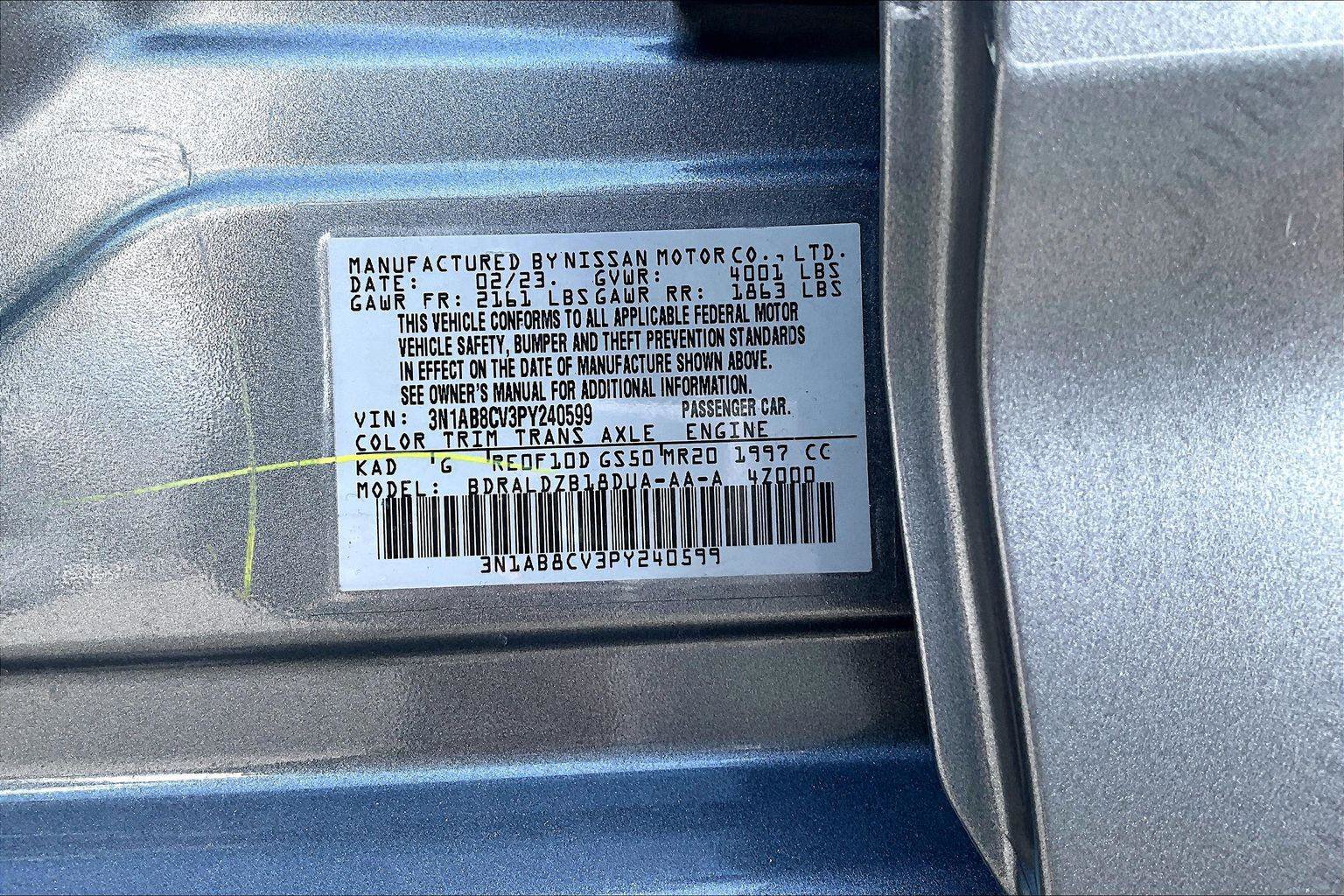Used 2023 Nissan Sentra SV image 35