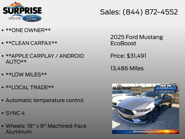 Used 2025 Ford Mustang Coupe RWD image 7