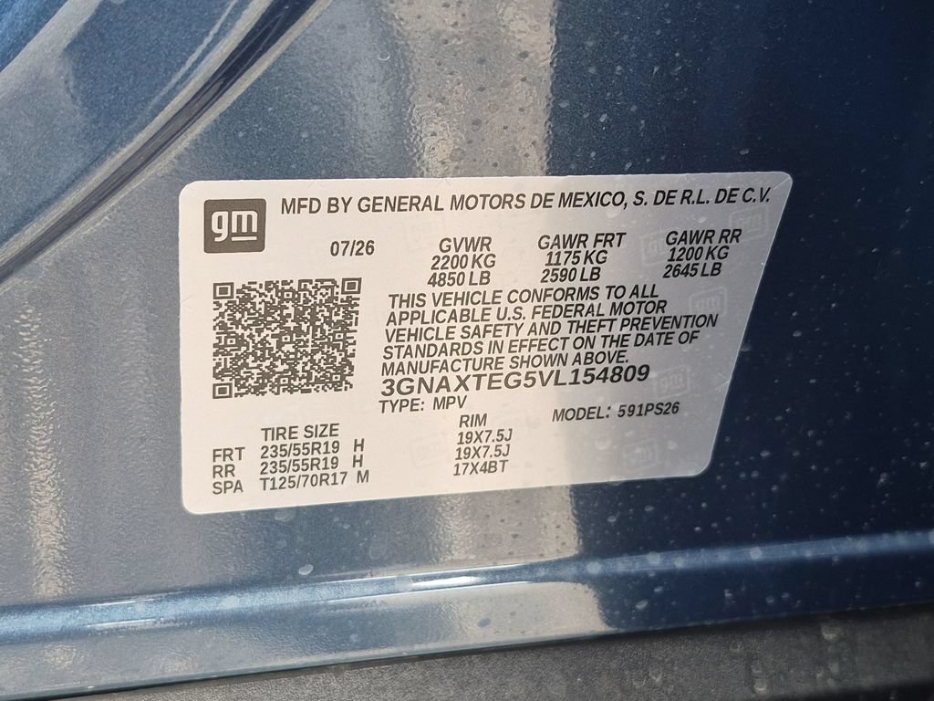 New 2027 Chevrolet Equinox RS w/ Safety and Technology Package AWD/4WD image 29