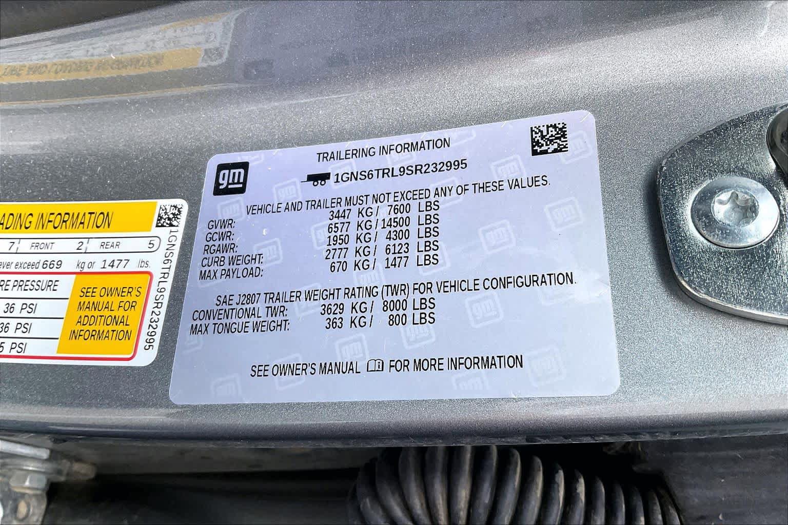 Certified 2025 Chevrolet Tahoe High Country AWD/4WD image 34