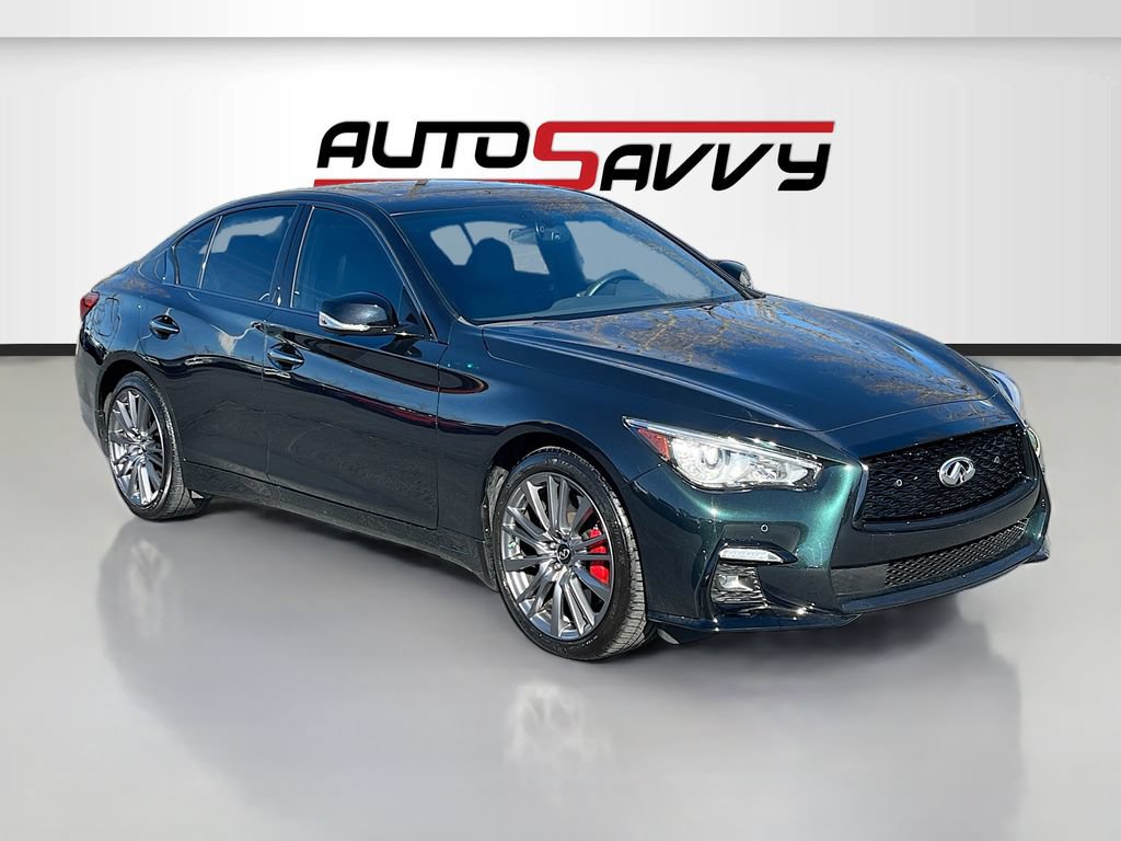 Used 2024 INFINITI Q50 Red Sport 400 w/ Black Opal Edition AWD/4WD image 1