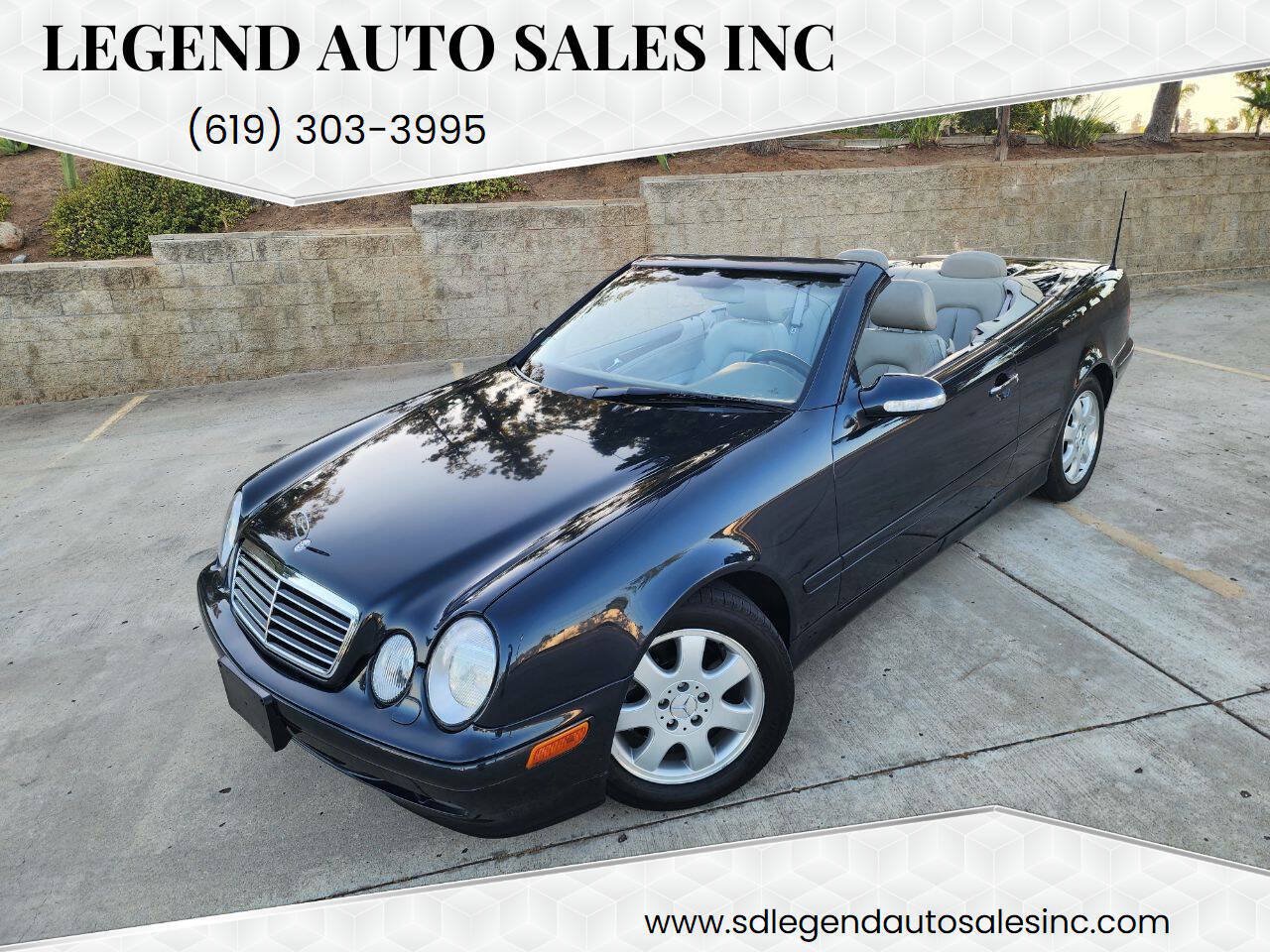 Used 2002 Mercedes-Benz CLK 320 Cabriolet image 1