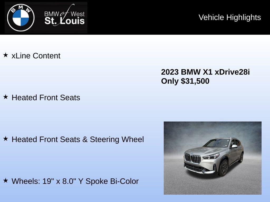 Used 2023 BMW X1 xDrive28i w/ Convenience Package image 31