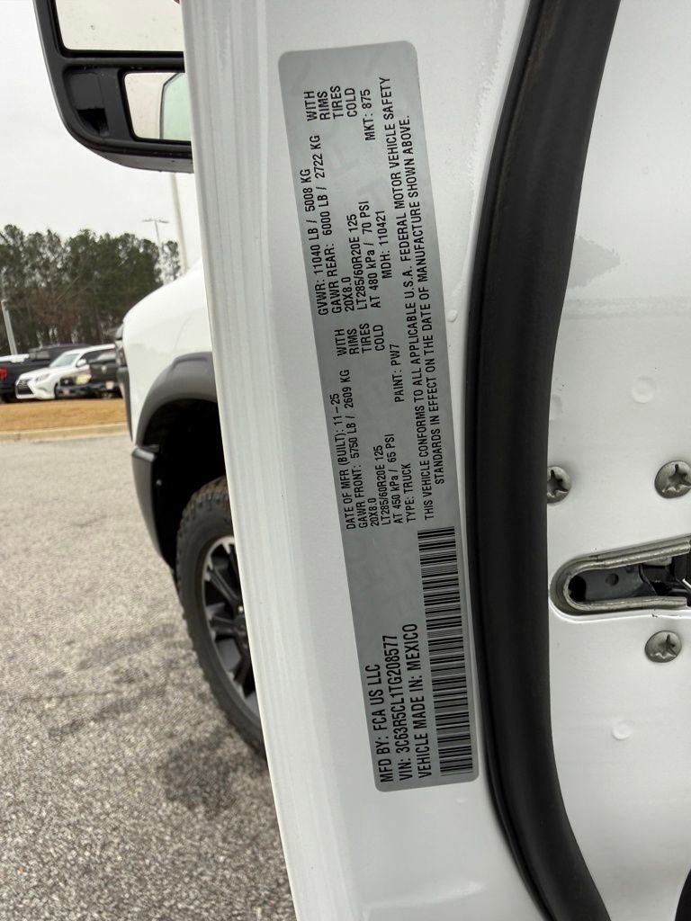 New 2026 RAM 2500 Tradesman AWD/4WD image 30