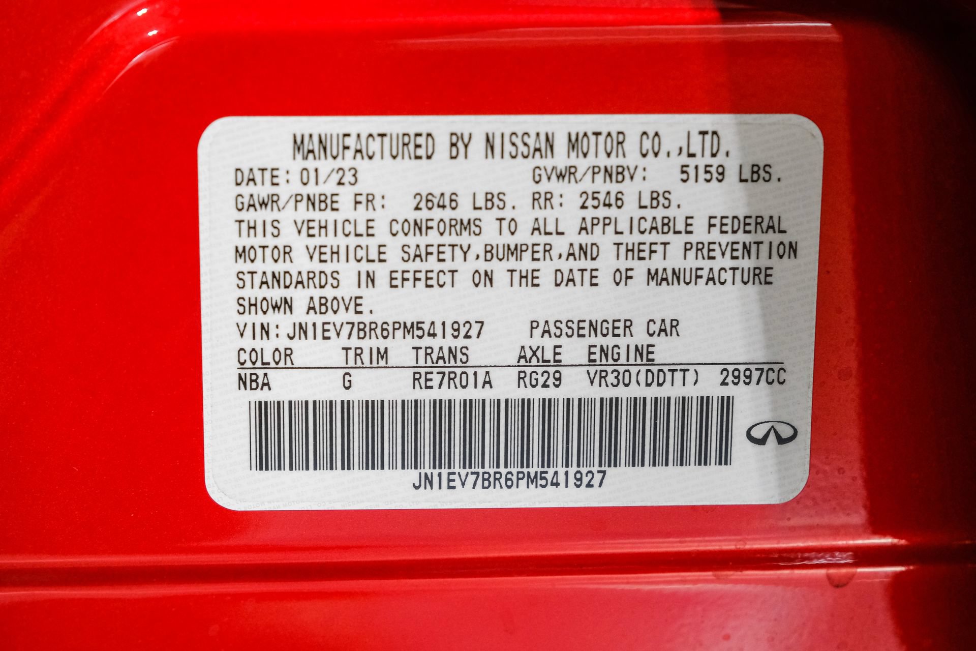 Used 2023 INFINITI Q50 Luxe AWD/4WD image 58