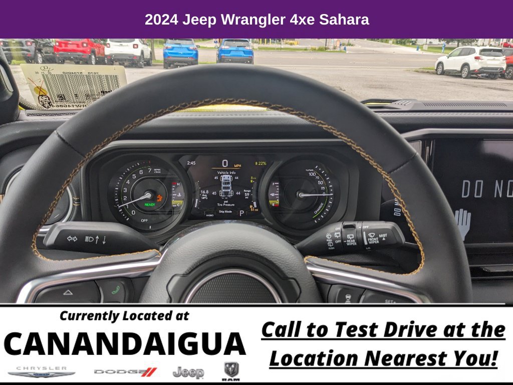 New 2024 Jeep Wrangler Unlimited Sahara w/ Safety Group AWD/4WD image 17