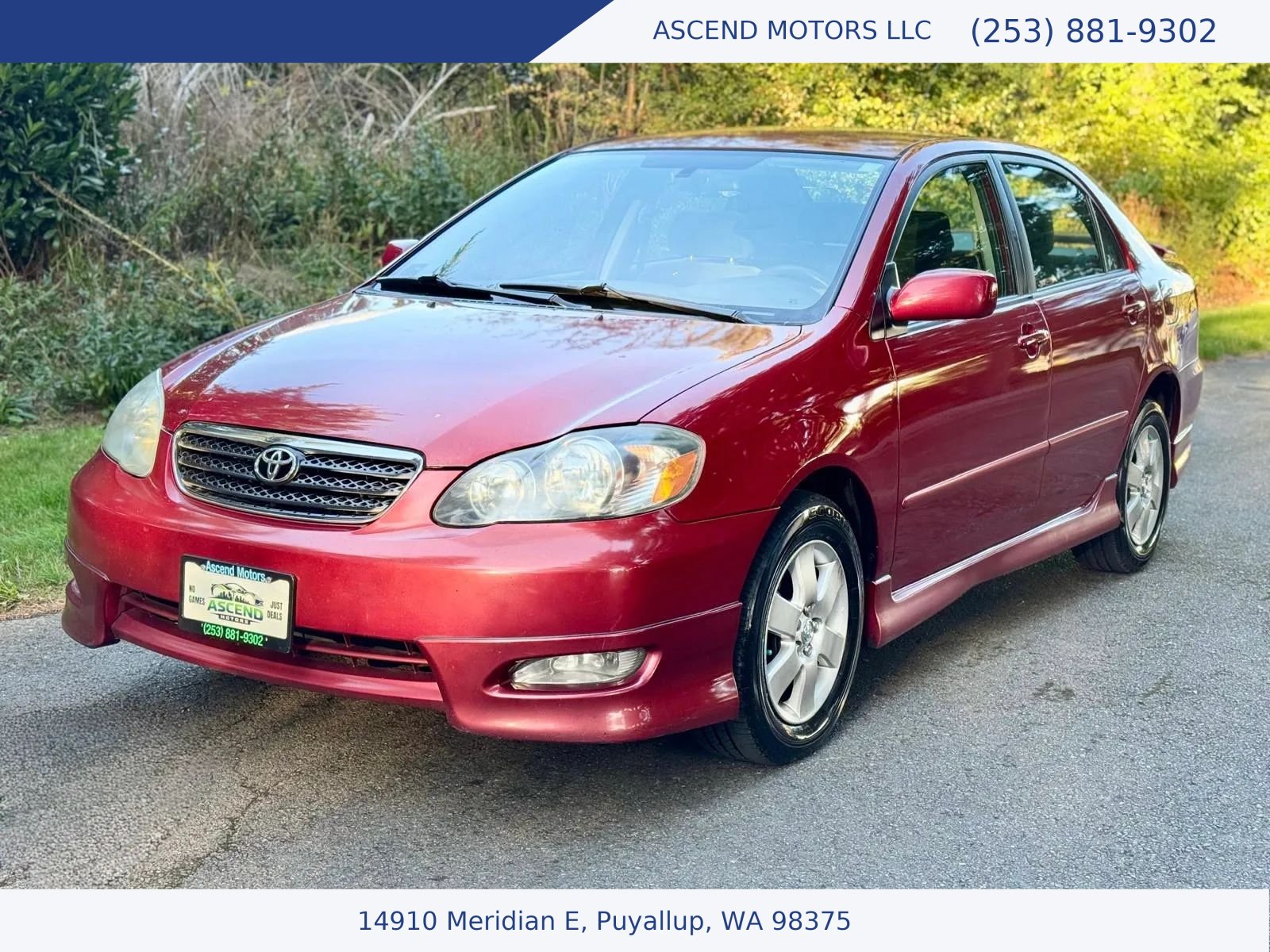 Used 2007 Toyota Corolla S FWD image 1