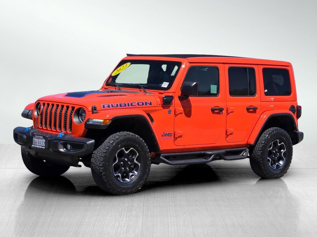 Used 2023 Jeep Wrangler Unlimited Rubicon 4xe w/ Cold Weather Group AWD/4WD image 6