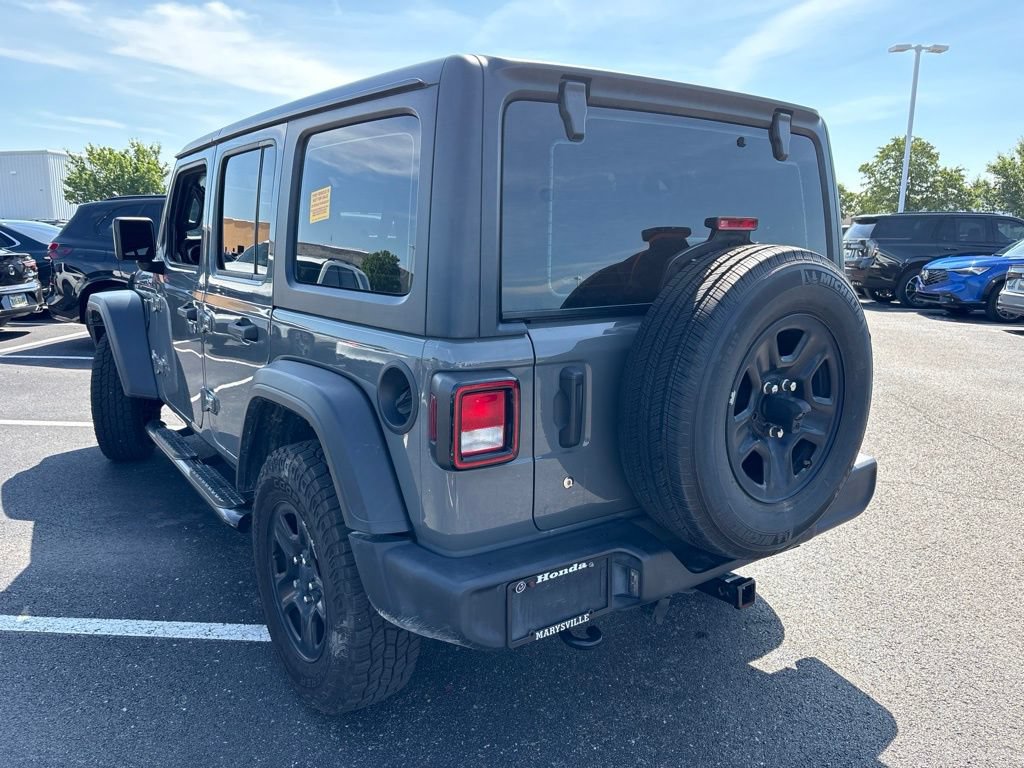 Used 2020 Jeep Wrangler Unlimited Sport AWD/4WD image 7