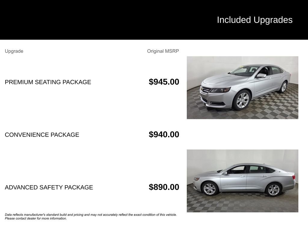 Used 2014 Chevrolet Impala LT w/ Premium Seating Package image 6