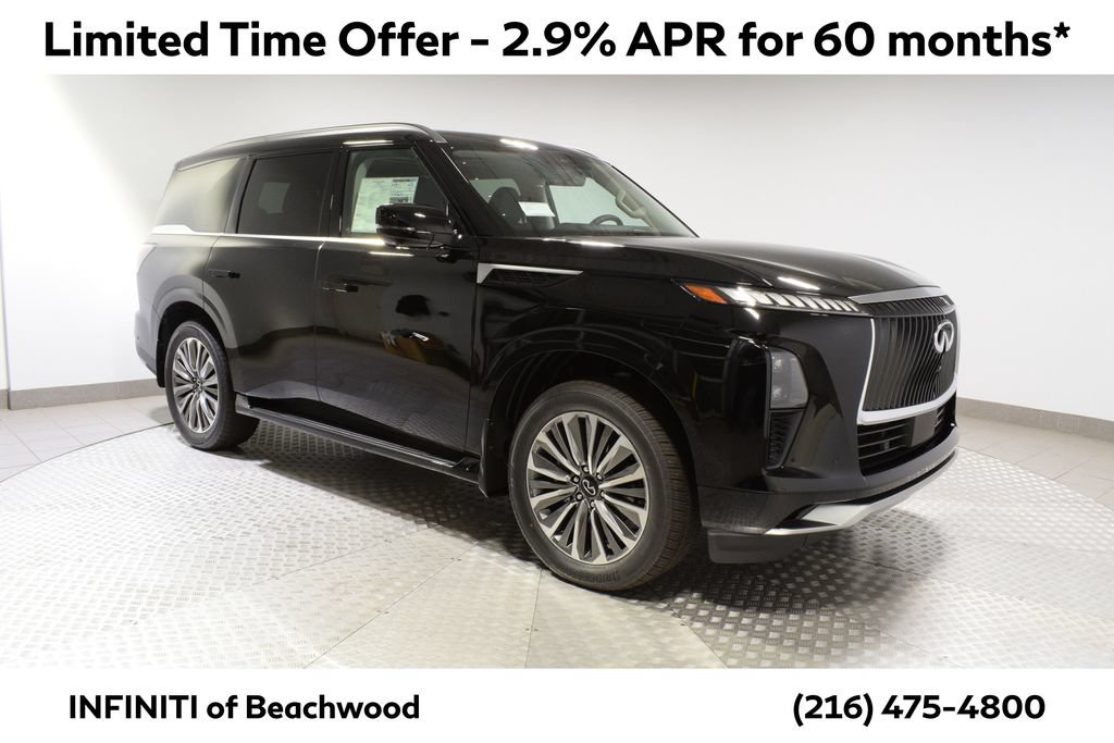 New 2027 INFINITI QX80 Luxe w/ Cargo Package