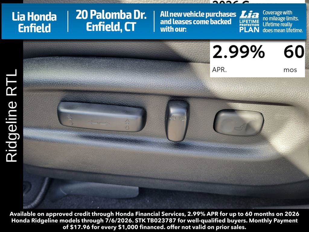 New 2026 Honda Ridgeline RTL image 14