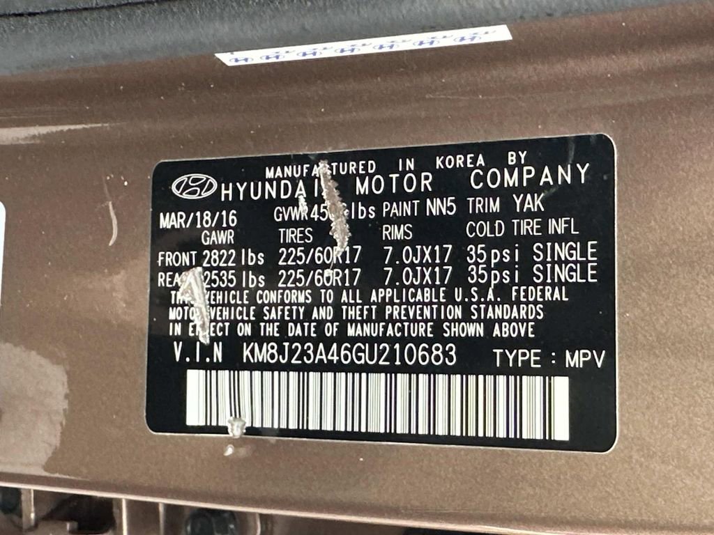 Used 2016 Hyundai Tucson SE image 32