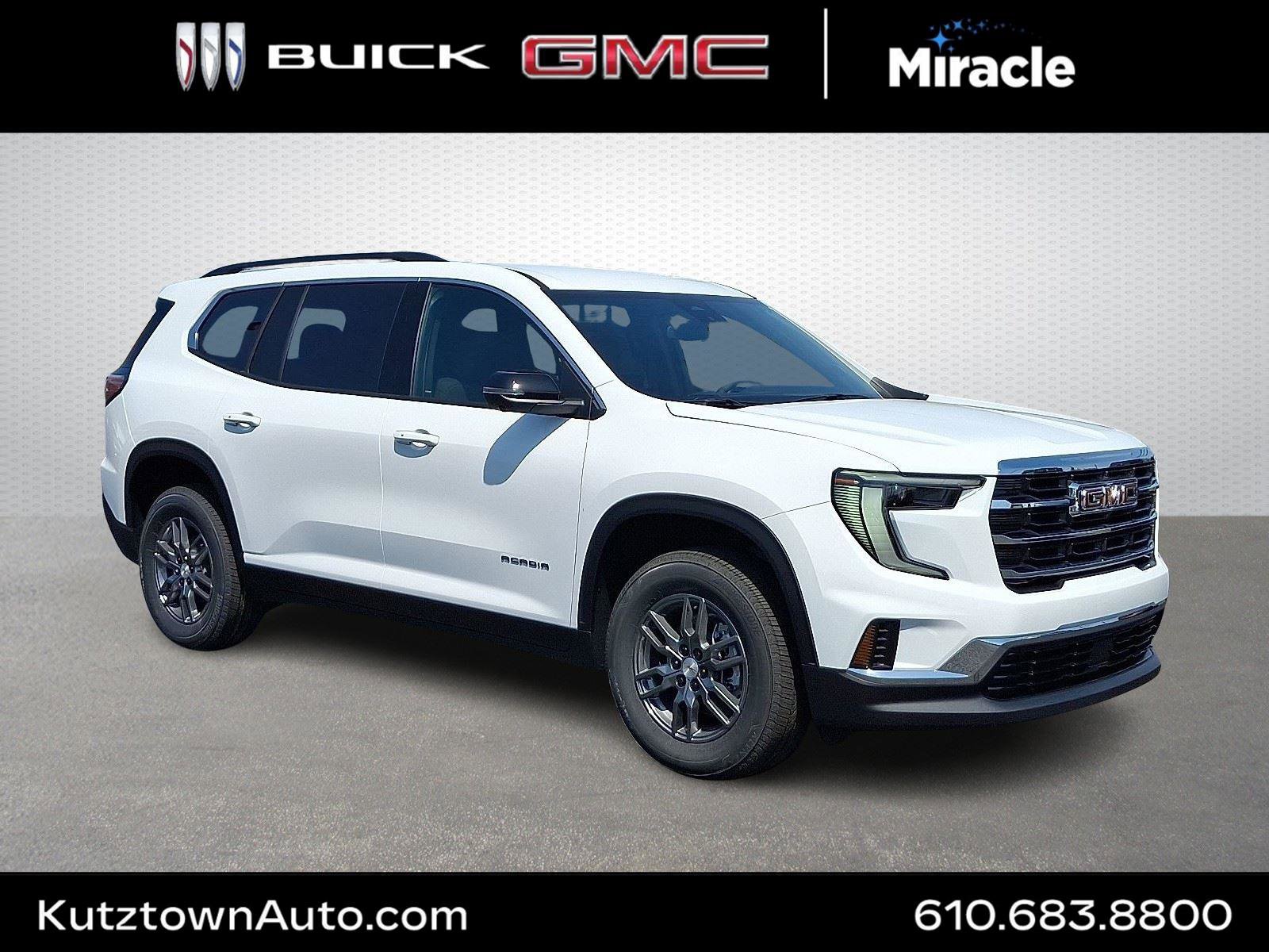 New 2025 GMC Acadia Elevation w/ LPO, Floor Liner Package