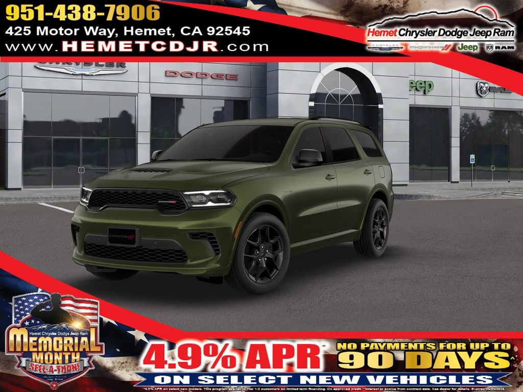 New 2026 Dodge Durango GT w/ Blacktop Package AWD/4WD image 1