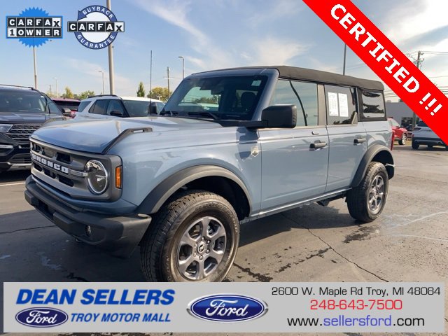Certified 2023 Ford Bronco Big Bend
