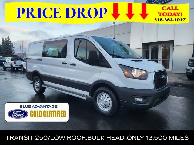 Certified 2023 Ford Transit 250 Low Roof AWD w/ Exterior Upgrade Package image 1