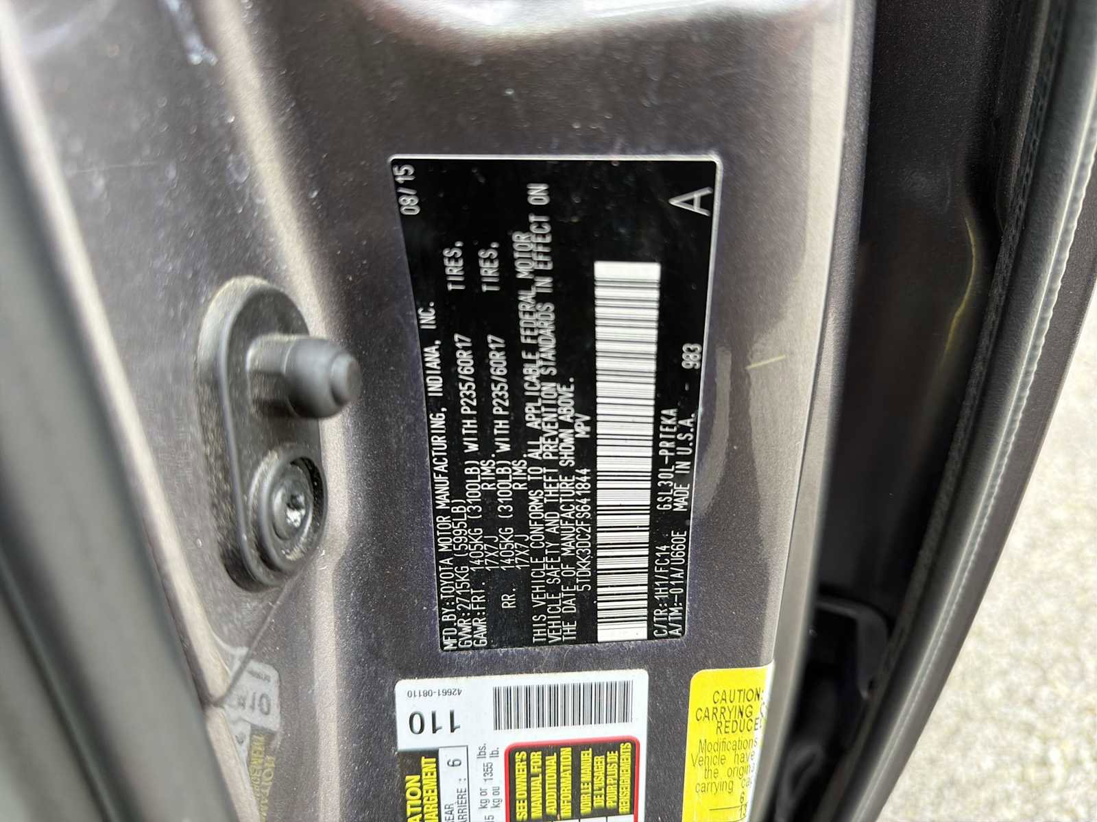 Used 2015 Toyota Sienna LE image 30