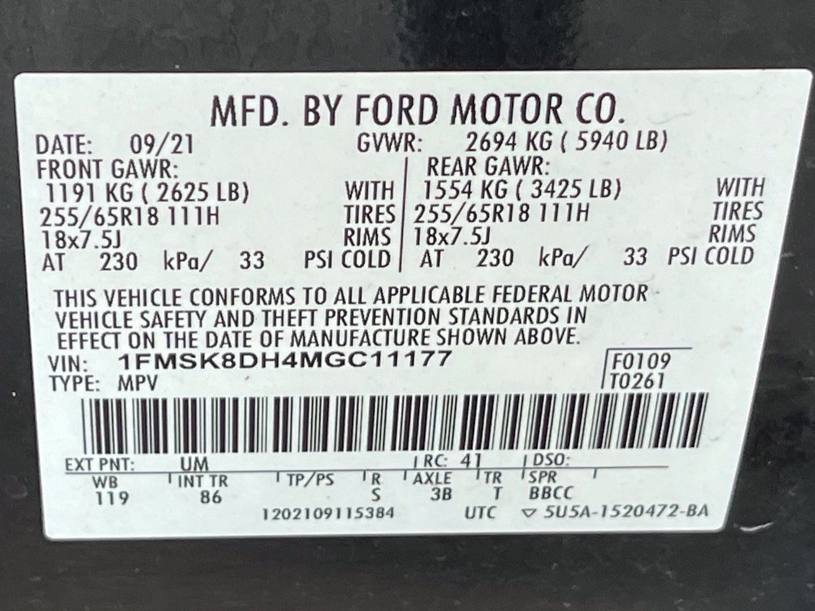 Used 2021 Ford Explorer XLT AWD/4WD image 18