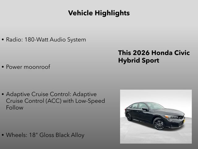 New 2026 Honda Civic Sport image 5