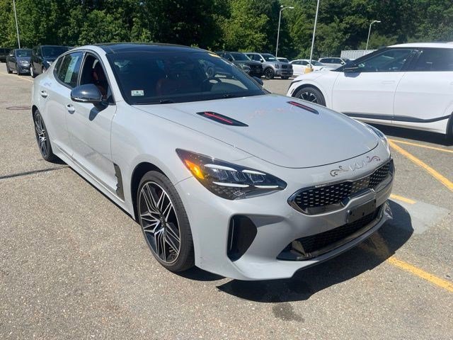 Certified 2022 Kia Stinger GT1 w/ Red Interior Color Package AWD/4WD image 1