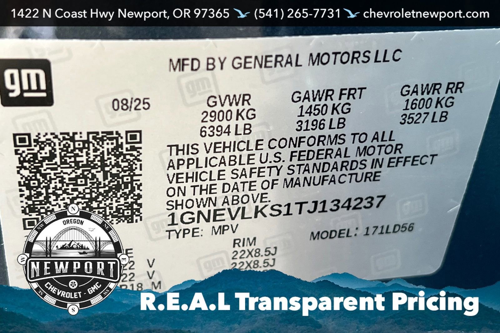 New 2026 Chevrolet Traverse RS w/ LPO, Floor Liner Package image 24
