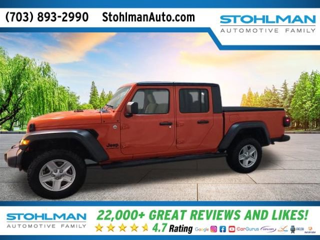 Used 2020 Jeep Gladiator Sport w/ Quick Order Package 24S AWD/4WD image 7