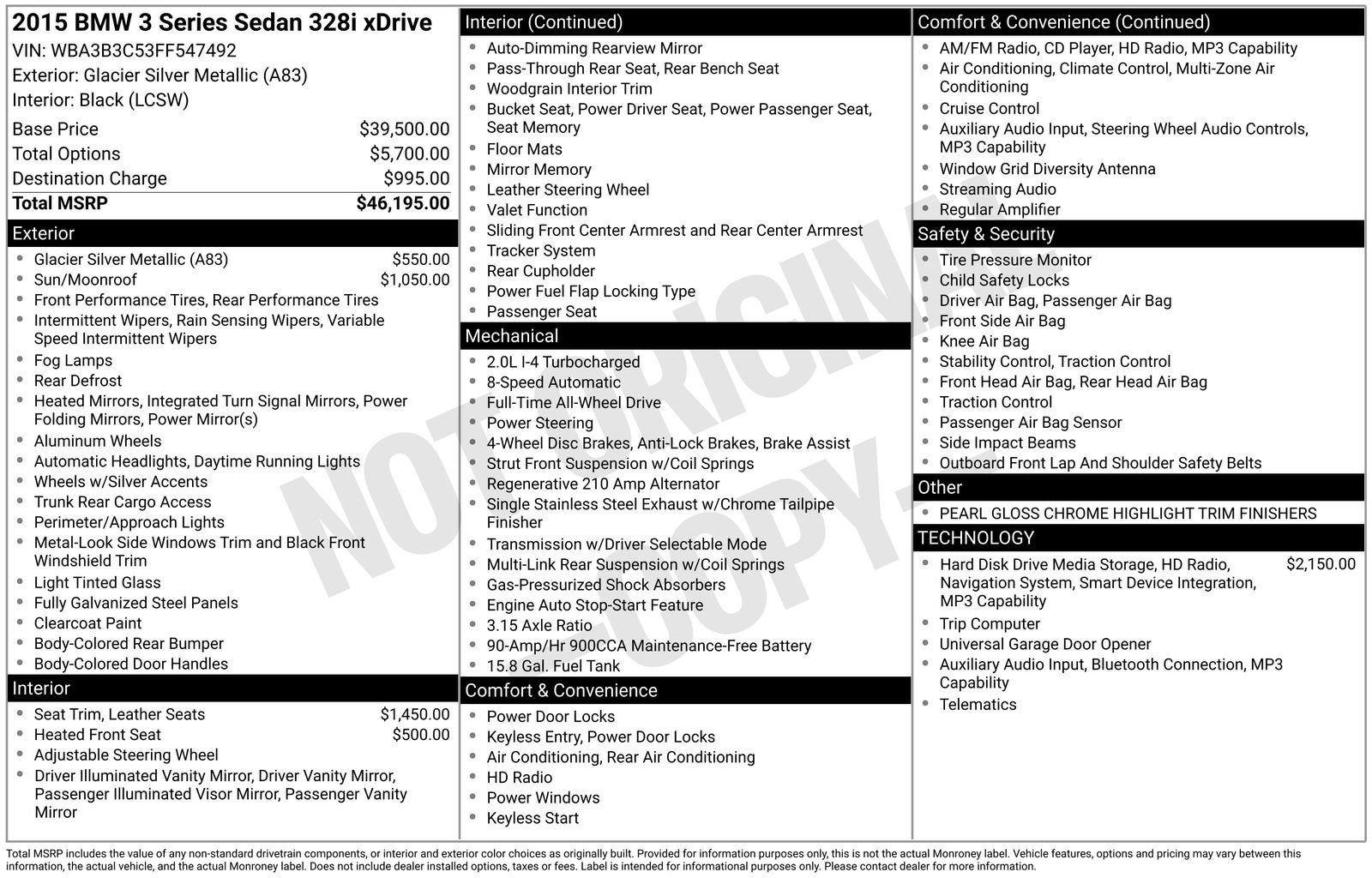 Used 2015 BMW 328i xDrive Sedan image 26