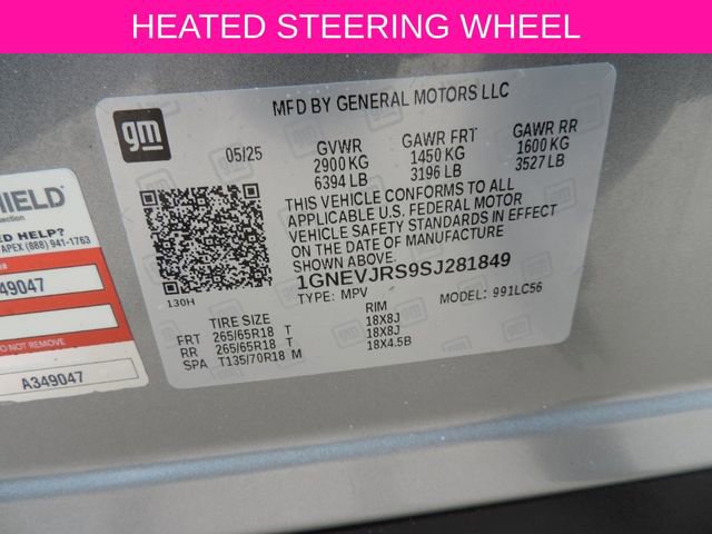 Used 2025 Chevrolet Traverse Z71 AWD/4WD image 17
