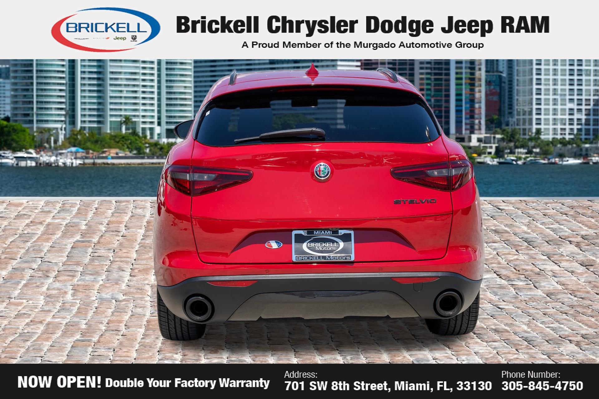 Used 2019 Alfa Romeo Stelvio Sport w/ Quick Order Package 22K Sport RWD image 7