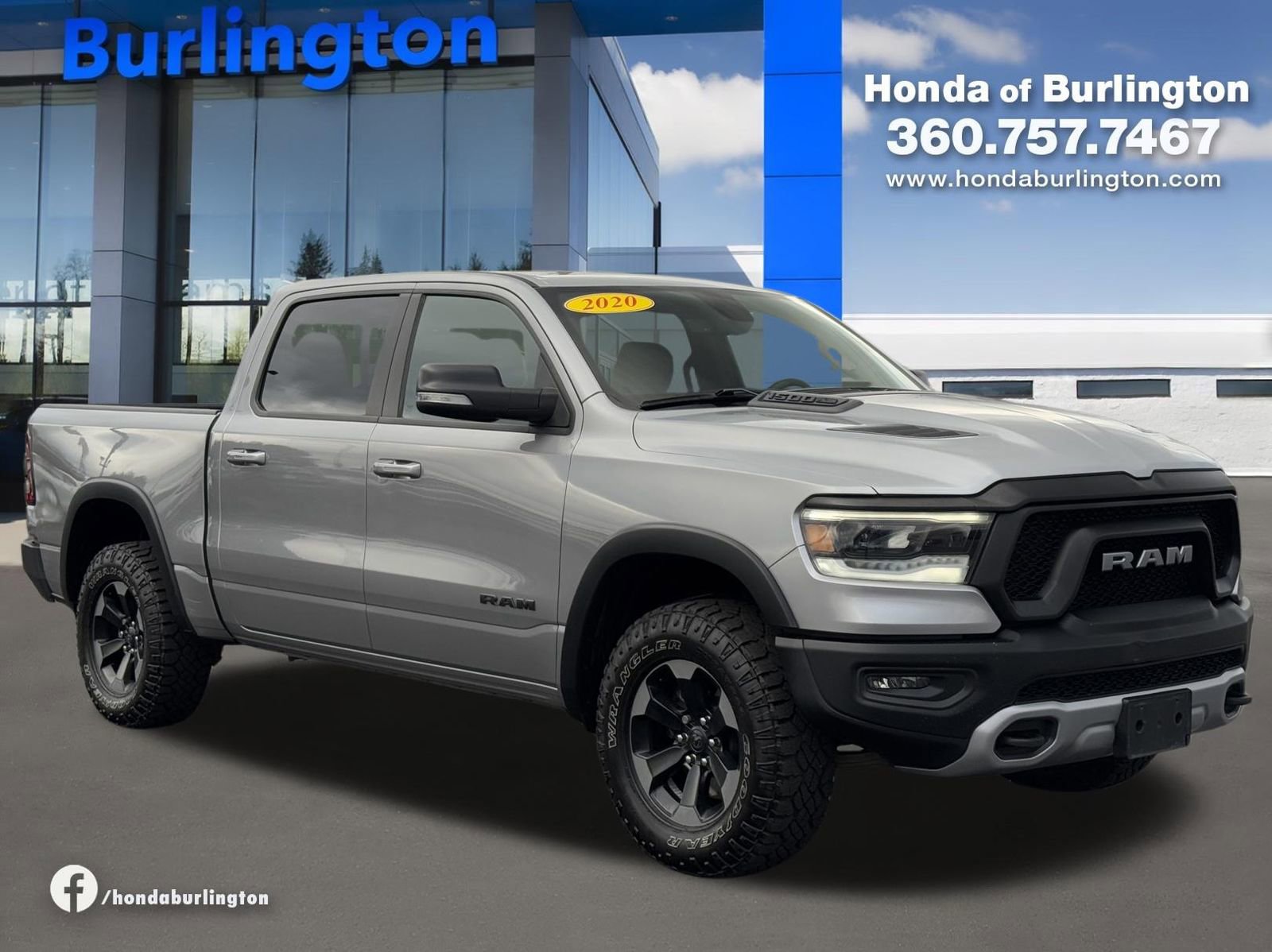 Used 2020 RAM 1500 Rebel w/ Rebel Level 1 Equipment Group image 8