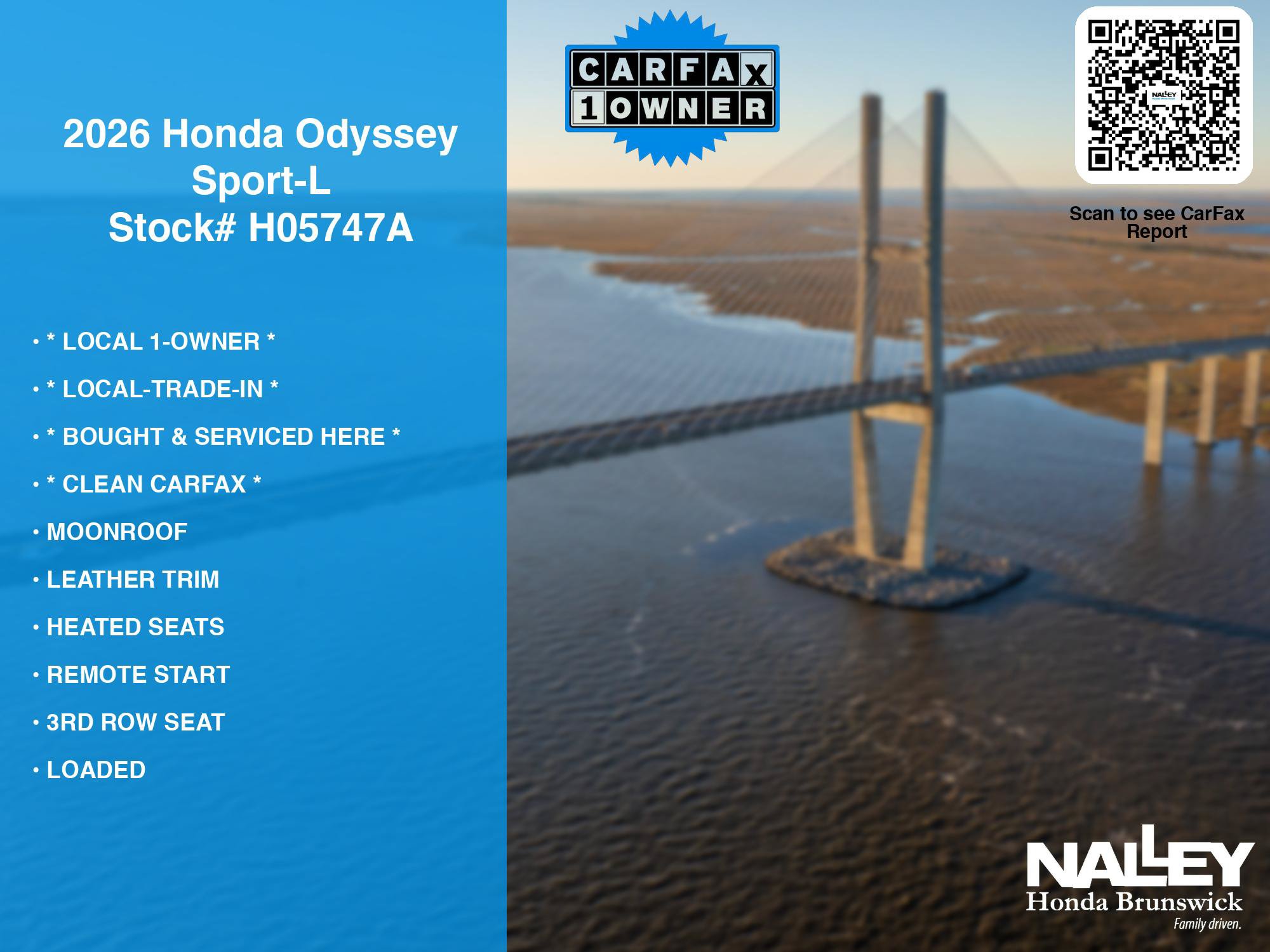 Certified 2026 Honda Odyssey Sport-L image 7