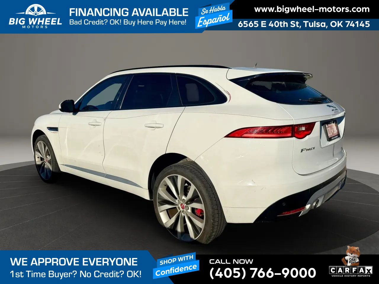 Used 2020 Jaguar F-PACE S AWD/4WD image 5
