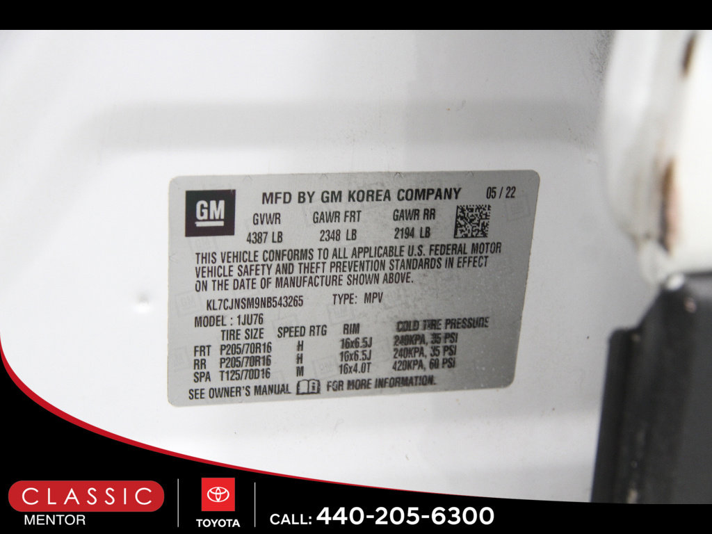 Used 2022 Chevrolet Trax LS w/ Tint and Cruise Package image 21