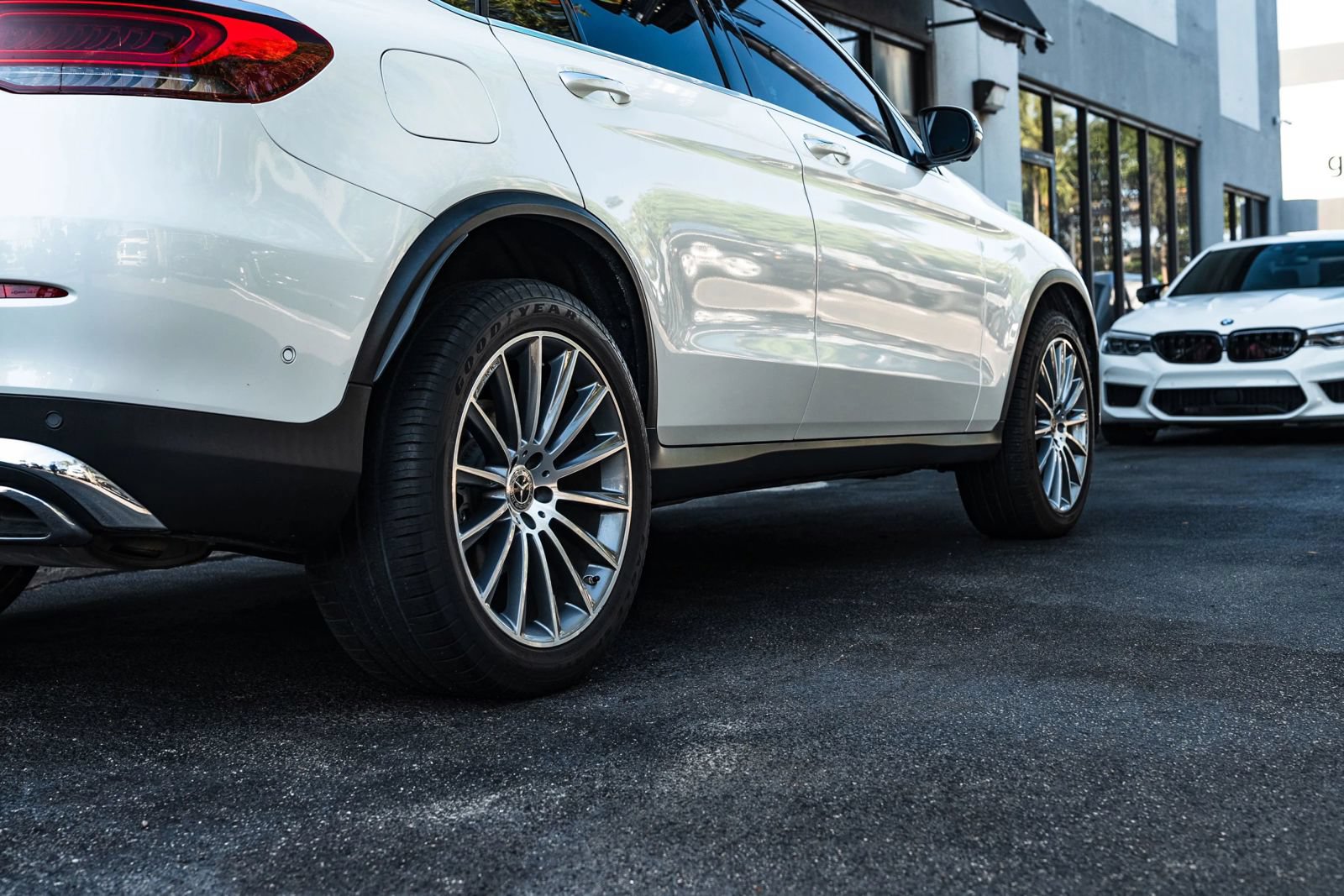 Used 2020 Mercedes-Benz GLC 300 4MATIC Coupe w/ AMG Line image 9