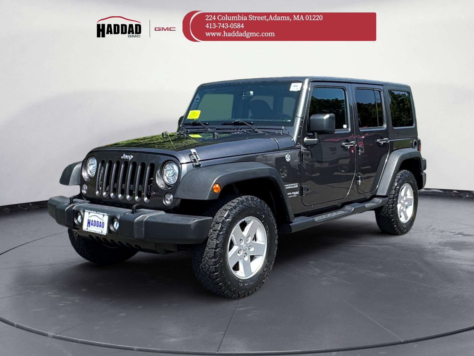 Used 2018 Jeep Wrangler Unlimited Sport S AWD/4WD image 1