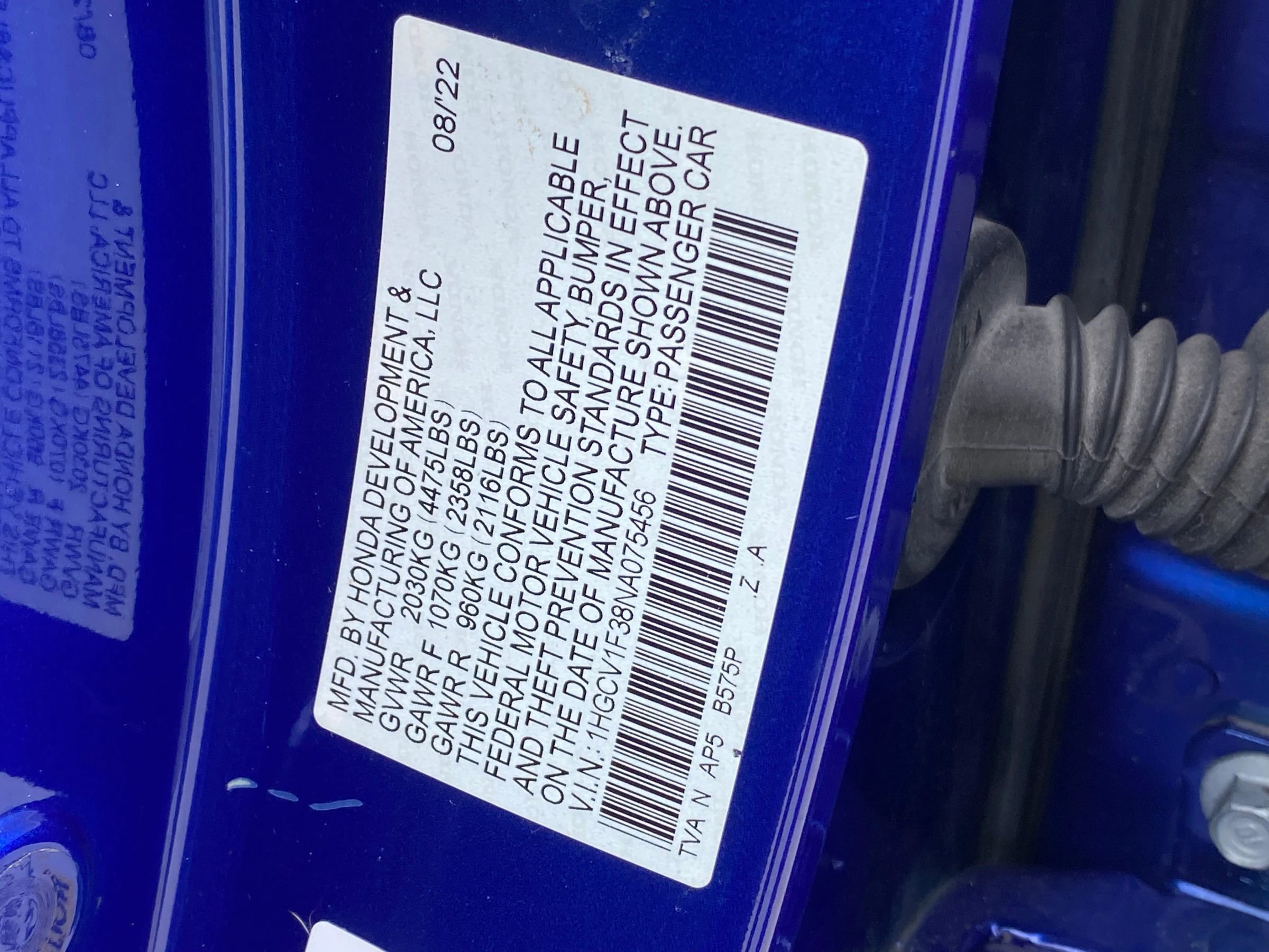 Used 2022 Honda Accord Sport image 13