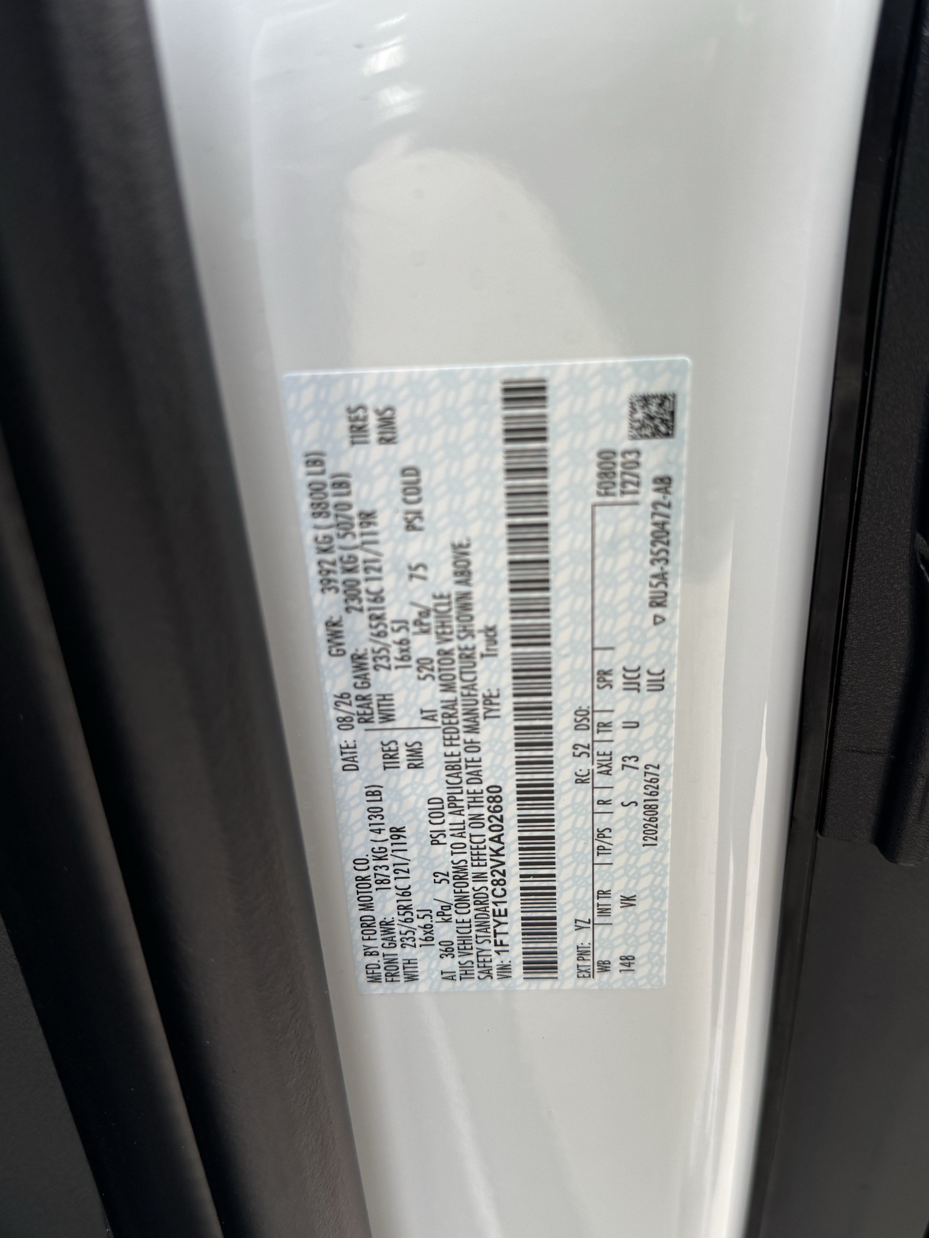 New 2027 Ford Transit 150 148 Medium Roof w/ Exterior Upgrade Package RWD image 21